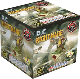RA53628 D.C Nightmare 500 Gram 9 Shots Cake 