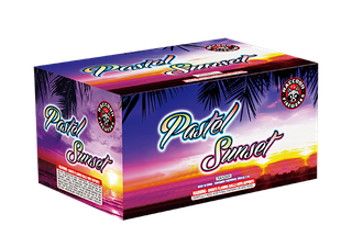 RA52509 Pastel Sunset 500 Gram 36 shots Cake