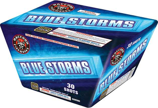 RA53019 BLUE STORMS 500 Gram 30 Shots Fan Cake 