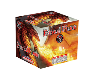 RA53820 Eternal Flame 500 Gram 9 Shots Cake
