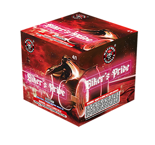 RA530171 Biker's Pride 500 Gram Cake 12 Shots