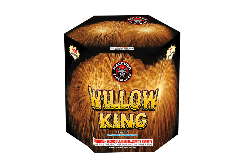 RA54401C Willow King 500 Gram 7 Shots Hexagon Cake 