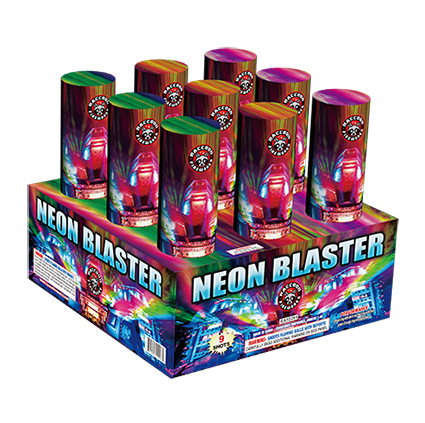 RA55204 NEON BLASTER 3" SHELL RACK with Compact Size