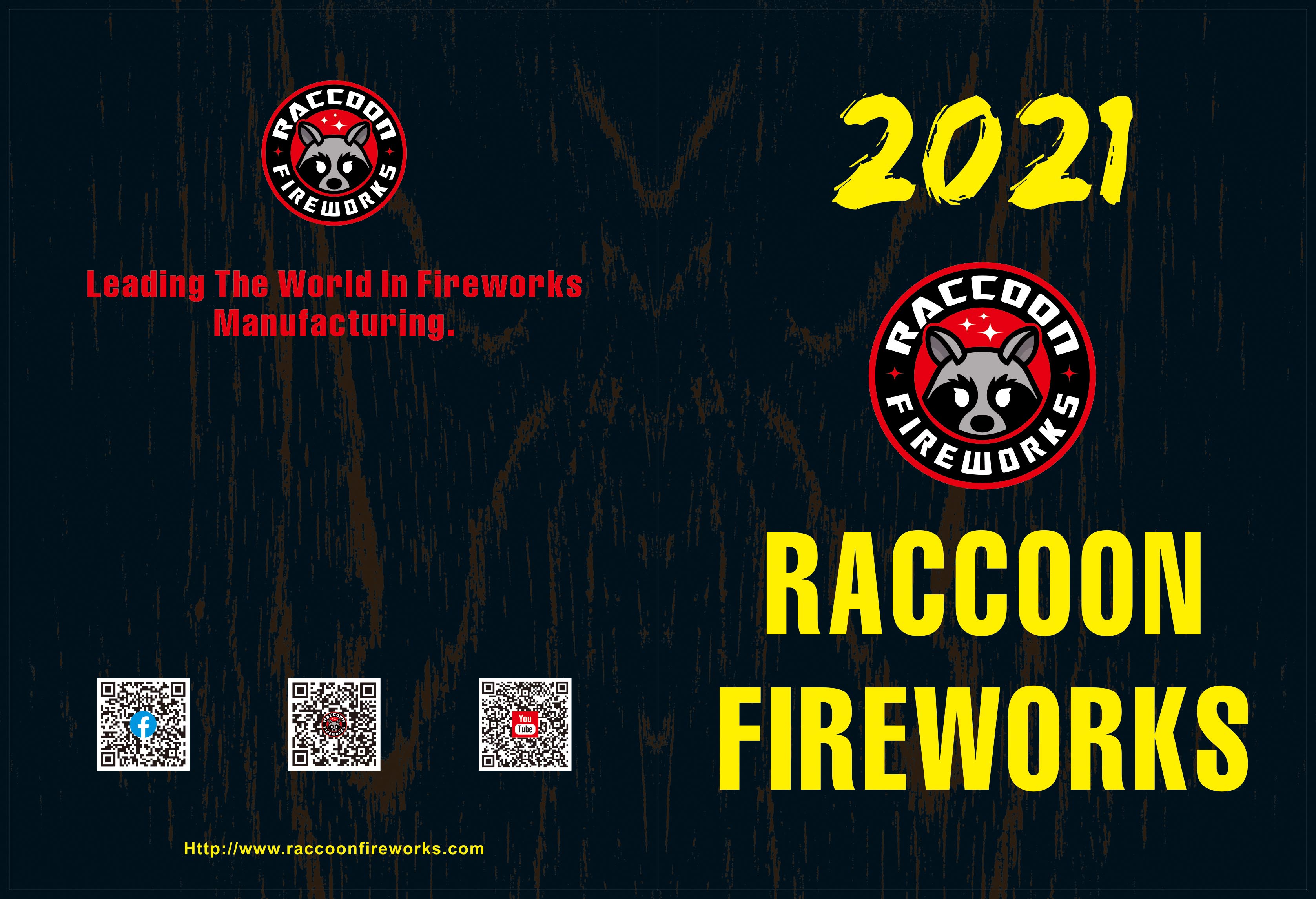 #Raccoon FIreworks New Catalog of New Items for 2021#